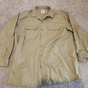 Dickies button up shirt XL